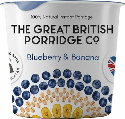 The Great British Porridge Co Blueberry & Banana 60gr